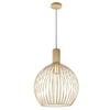 Gabbia 30CM Light Timber Look Pendant