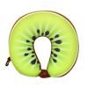 Catzon Travel Pillow Cartoon Fruit Foam Particles Headrest-Kiwi