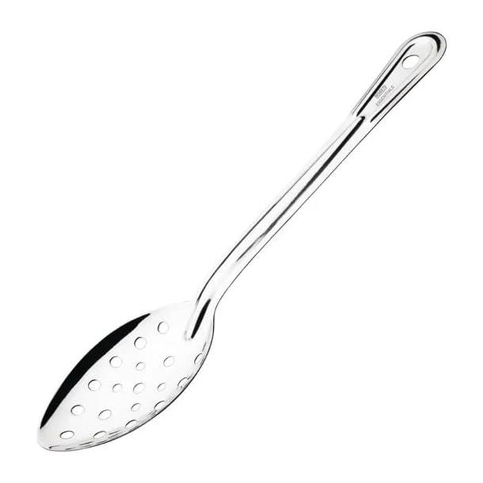 Nisbets Essentials Serving Spoon Plain Stainless Steel 285mm Commercial Kitchen Catering Utensil