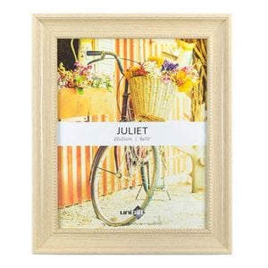Unigift Juliet Raised Dots Border Picture Photo Frame 20x25cm Natural