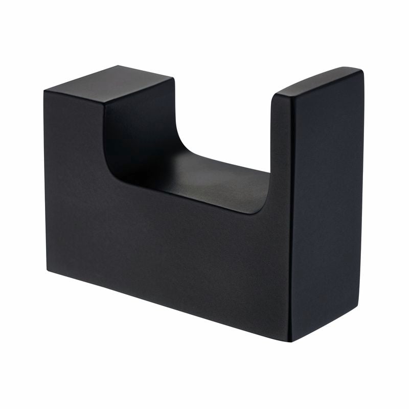 Rumba Matte Black Robe Hook