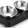 Yes4pets Stainless Steel Pet Water Bowl Portable Feeder Dog Cat