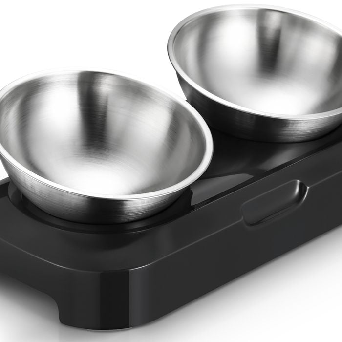 Yes4pets Stainless Steel Pet Water Bowl Portable Feeder Dog Cat