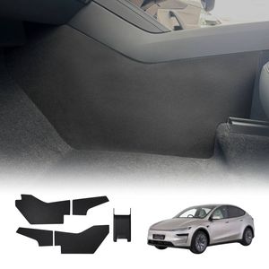 AUSGO Centre Console Side Kick Protector Mats for Tesla Model Y L 6-Seat 2026-Onwards 5PCS