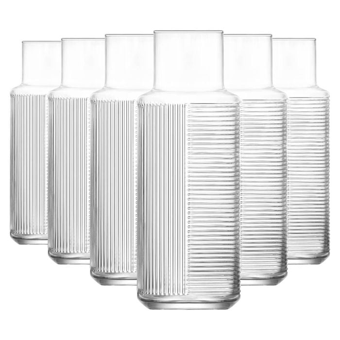LAV Helen Glass Carafes - 1.2 Litre - Pack of 6