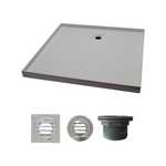 Bellessi 900mm x 900mm Tile Over Shower Tray