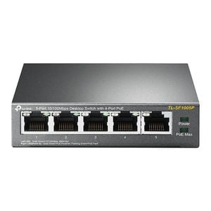 Tp-link Tl-sf1005p 5-port 10/100mbps Desktop Switch With 4-port Poe