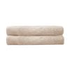 Bambury Elvire Set Of 2 Bath Sheets - Buff