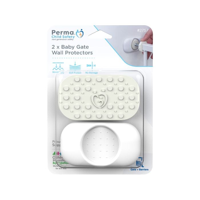 Perma Child Safety Baby Gate Wall Protectors - 2 Pack