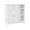 Costway 2-door Storage Cabinet Buffet Sideboard Cupboard Kitchen Hallway W/adjustable Shelf&drawer