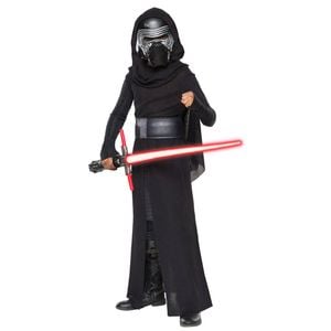 Star Wars Size 3-5y Kylo Ren Deluxe w/ Mask Black Kids Costume Party Cosplay
