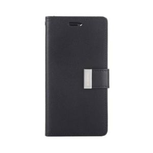 Goospery Rich Diary for iPhone 16 Pro - Black