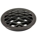 Deks 100mm Domed DWV PVC Grate