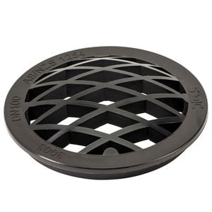 Deks 100mm Domed DWV PVC Grate