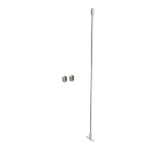 Emro White Shower Track Ceiling Support Kit