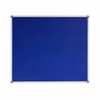 Corporate Felt Pinboard Aluminium Frame 1200x1200mm Blue