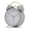 One Six Eight London Learn The Time Grey Alarm Clock