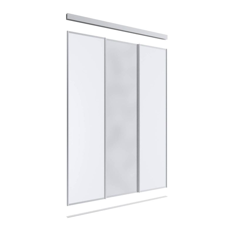 2400 x 1800mm 1 Mirror 2 Melamine 3 Door Combo Package