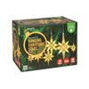 Lytworx Warm White Solar Hanging Crystal Star Lights