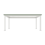 Absco Structures 6.12 x 3.11 x 2.60m Mist Green Signature Insulated Double Gazebo