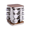 Clevinger Rotating Herbs & Spice Rack Set with 12 Jars