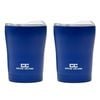 2PK Coffee Culture Stainless Steel Double Wall 350ml Travel Cup Prussian Blue