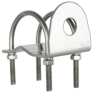 Gme Mb024ss Antenna M/bracket For Bull Bar Right Angle