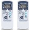 Tavice 2 Pack RKX502A001 Replacement Remote Control for Mitsubishi Air Conditioner, Compatible Models Included