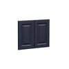 Kaboodle 600mm Berry Blue Heritage Farmhouse Sink Doors - 2 Pack