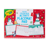 Crayola Festive Activity Placemat Pad