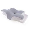 NNEOBA Butterfly Memory Foam Pillow Neck Support Grey