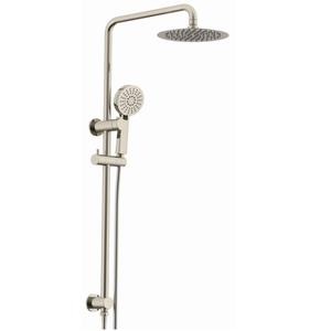 Azzurra  50 Series Round Over Hang Rail Shower OK-51150BN