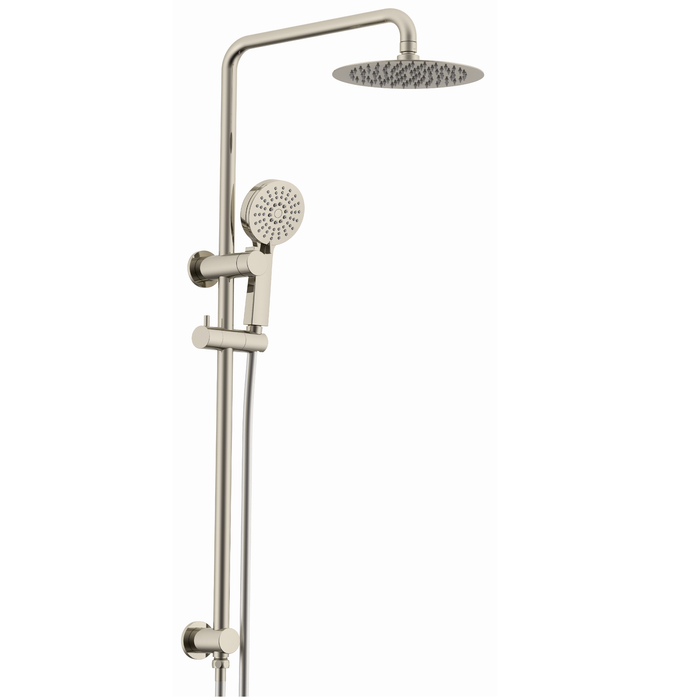 Azzurra  50 Series Round Over Hang Rail Shower OK-51150BN