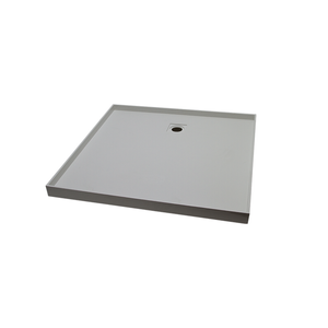 Bellessi 900 x 900 x 60mm Rear Outlet Design Tile Tray