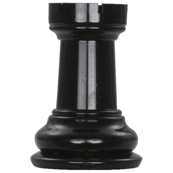 Plastic Black Castle - Rook From A 20cm Set