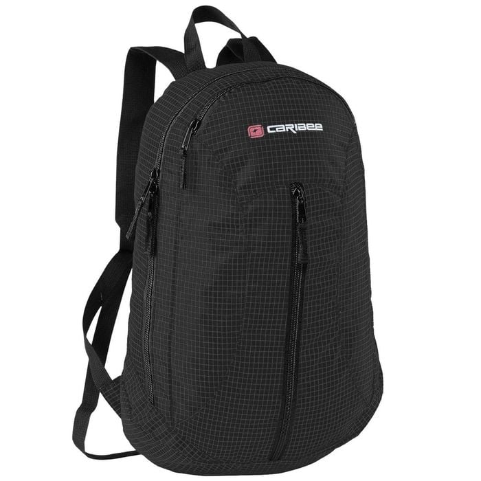 Caribee Foldaway Backpack - 20l - Black
