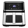 YOPOWER 10L Air Fryer with 8 Presets, Electronic Recipe