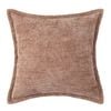 Astin Sinclair 45cm x 45cm Light Brown Chenille Basket Weave Cushion
