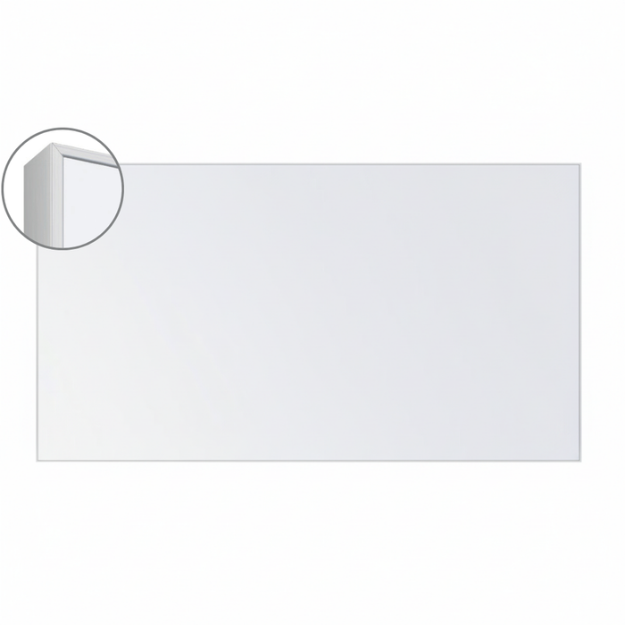 DuraWrite LX6 Whiteboard Magnetic with Slim Edge Frame 1500x1200mm