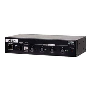 ATEN 4-Port 1U 10A Smart PDU With Outlet Control [PE4104G-AT-G]