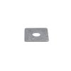 Hobson Engineering M16 50 x 50 x 5mm Galvanised Square Washer