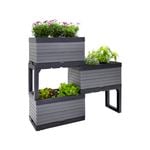 Backyard Farmer Raised Garden Bed Modular Planter Kit
