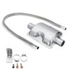 PriceDumb 100cm Steel Exhaust Muffler Pipe and 24mm Silencer Car Parking Air Diesel Heater