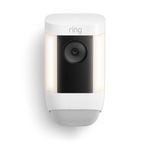 Ring White Battery 2K Spotlight Cam Pro