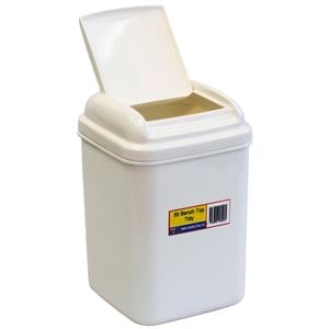 Icon Plastics 5L Flip Top Bench Top Tidy
