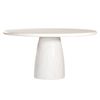 Home Bazar 120cm Marble Finish Roma Dining Table