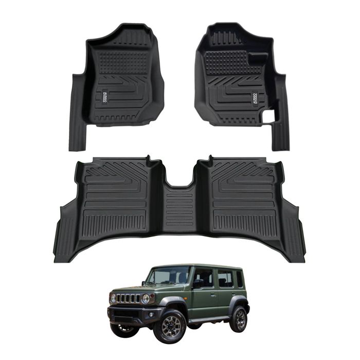 AUSGO Car Floor Mats for Suzuki Jimny XL Series 5-Door Manual Trans 2023-Onwards All-Weather Floor Liners