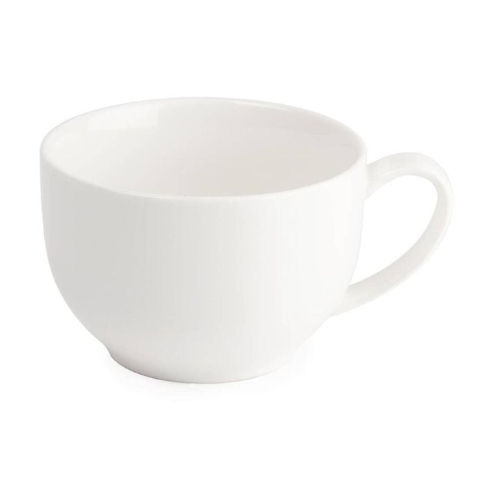 Olympia Low Round Cups Lumina 6 Pack 350ml 12oz Hospitality Tableware