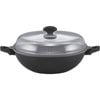 Essteele Per Salute 32cm/3.8l Cast Aluminium Multicooker W/ Insert/lid Black