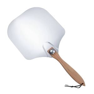 Anygleam 35.5x30.5cm Pizza Shovel With Foldable Wooden Handle Bakeware Kitchen Tools Oxidation